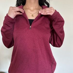 Quarter zip sweater